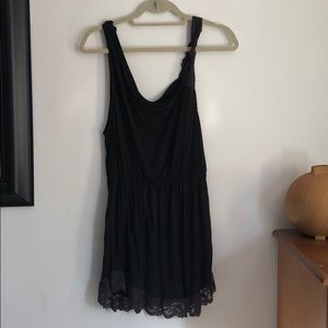 Black FP Lace Sleeve Top